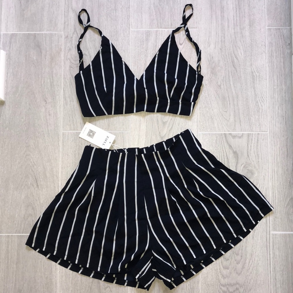 Two piece romper